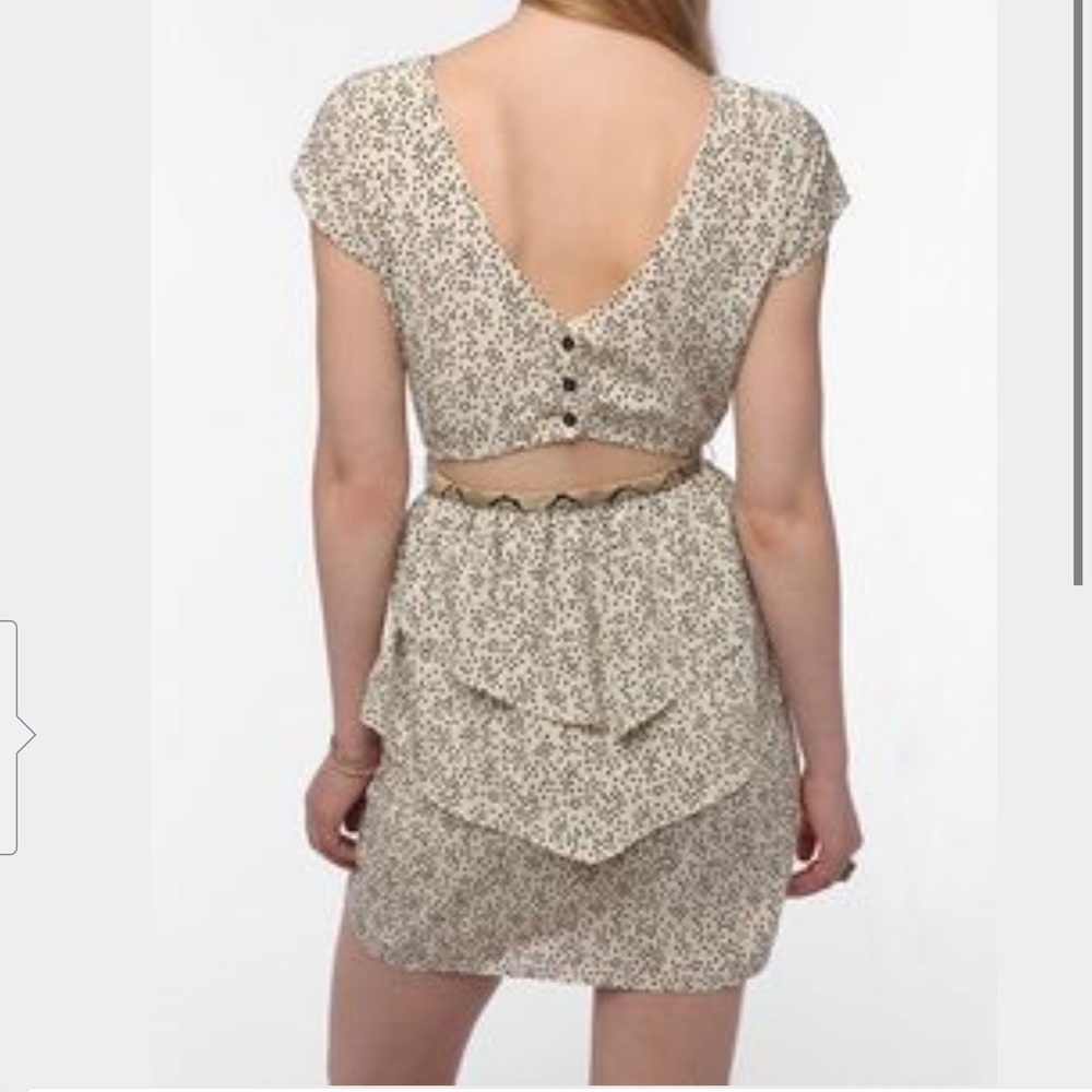 Coincidence and Chance Ruffle Cut Out Back Dress - Picture 4 of 4